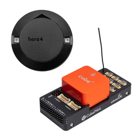 Controlador de Voo Hex Technology Cube Orange & Módulo de Navegação Here4 Rtk Gnss