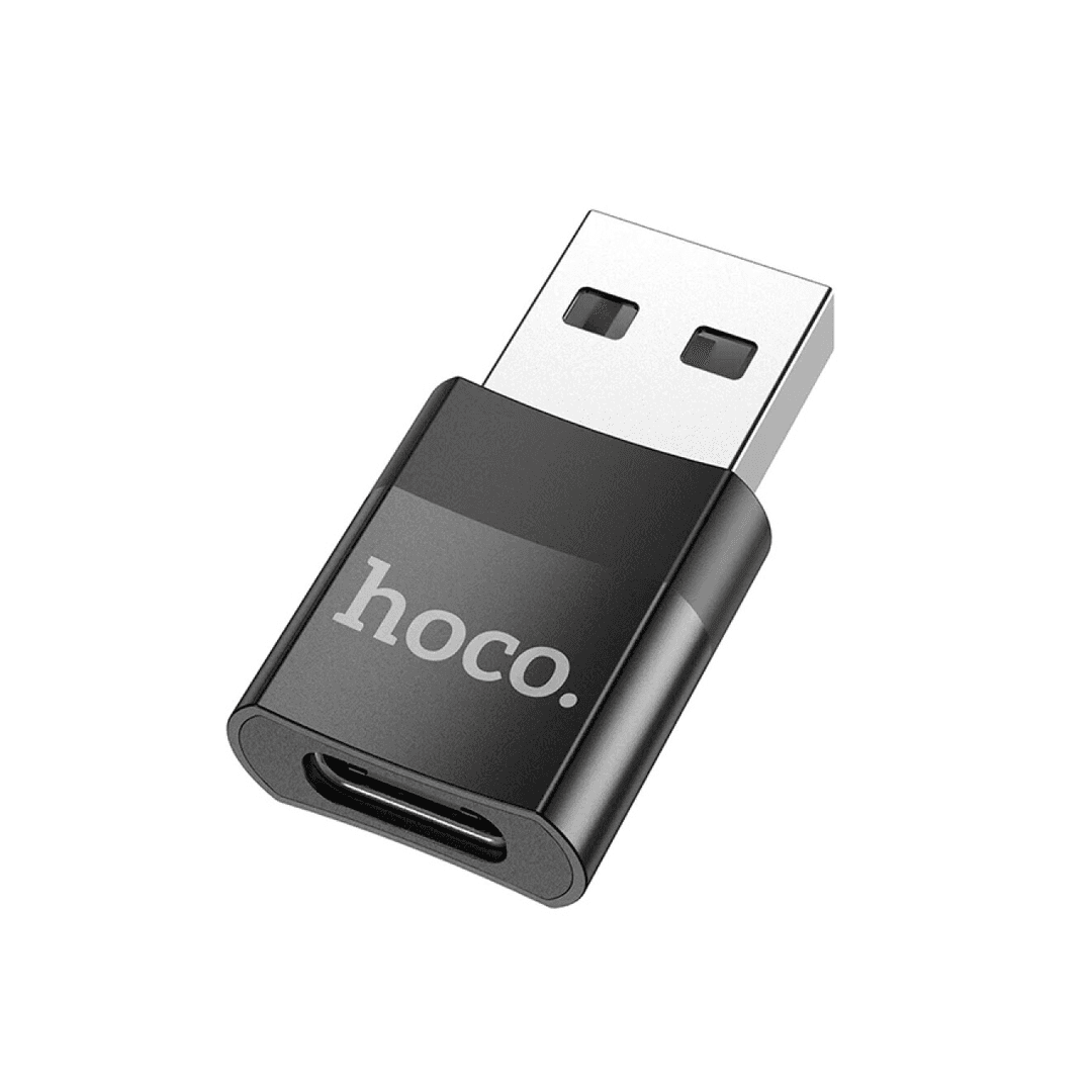 Cabo Hoco Ua17 USB-A para USB-C Preto
