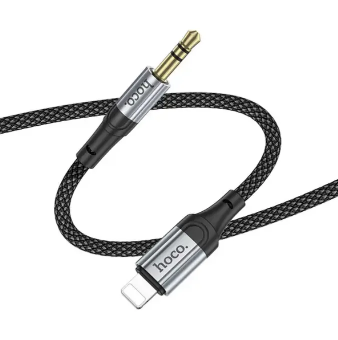 Cabo Hoco Lightning para 3.5Mm Preto