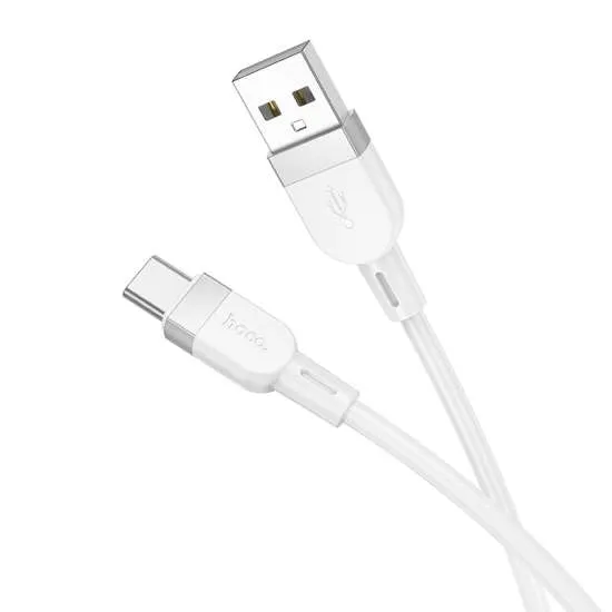 Cabo Hoco X109 USB A USB-C Branco