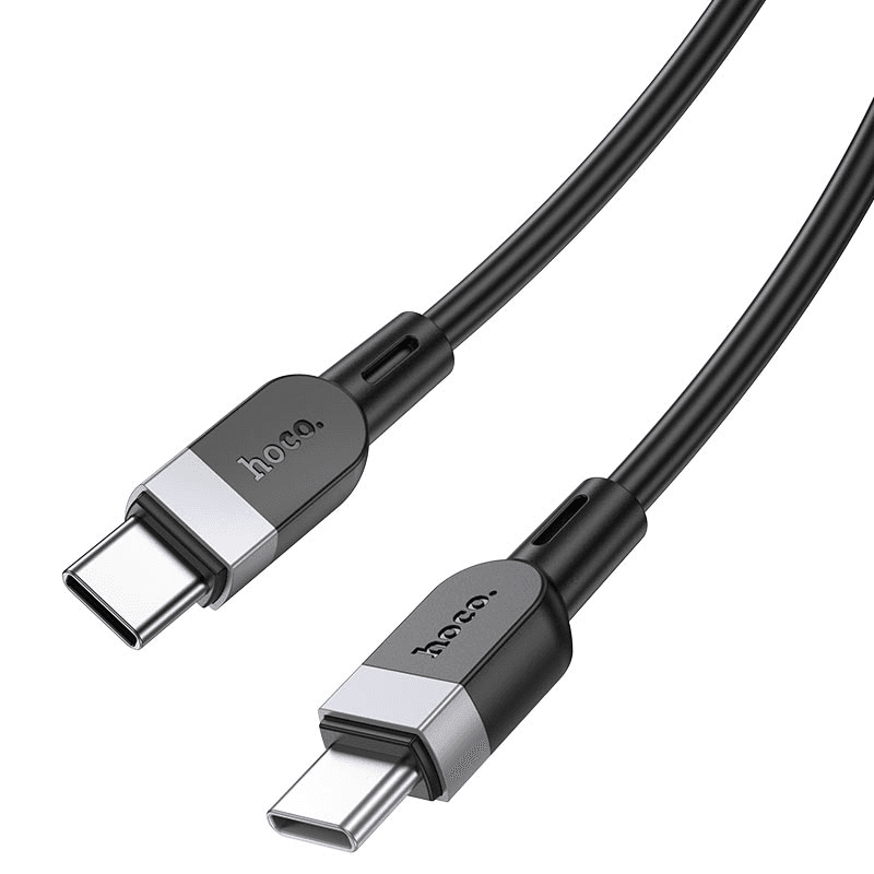 Cabo Hoco X109 USB-C para USB-C 60W 2M Preto