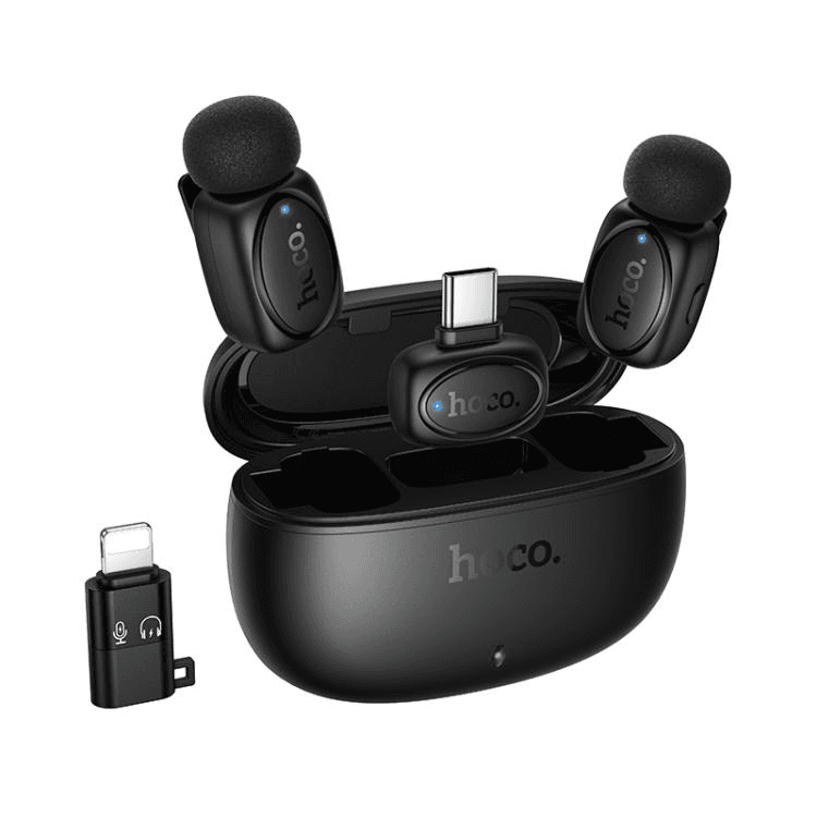 Microfone Hoco L19 Dual USB-C/Lightning
