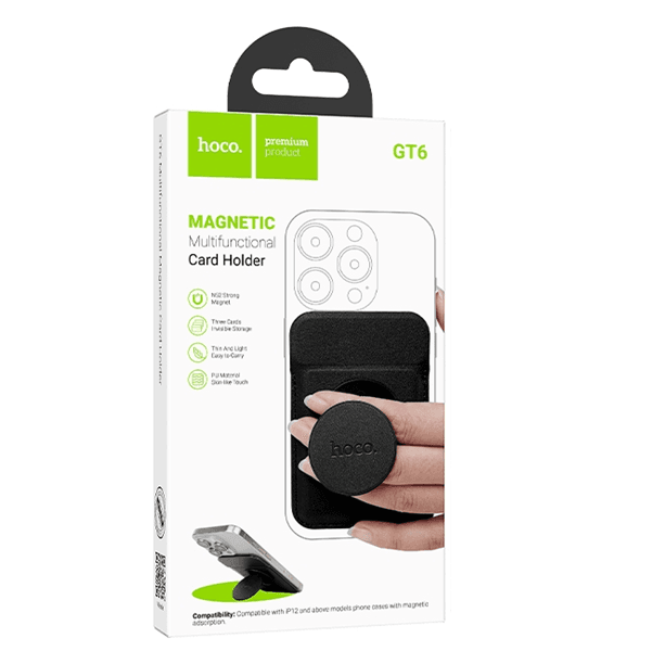 Celular Hoco Tarjetera Magnetico Gt6 Azul