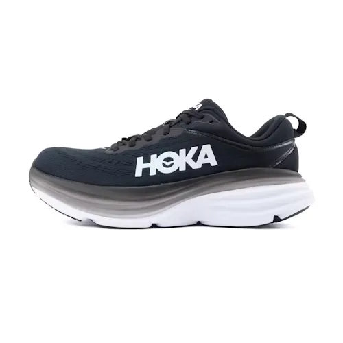 Tênis Hoka Bondi 8 1123202-Bwht 8.5 Preto/Branco Tam. 8.5