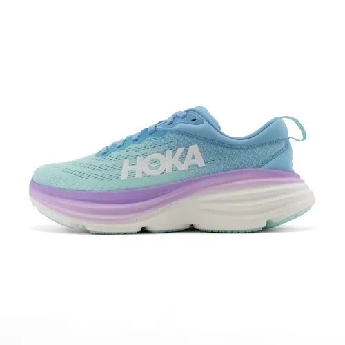 Tênis Hoka Bondi 8 1127952-Abso Airy Sunlit Ocean Tamanho 8.5 Azul Tam. 8.5