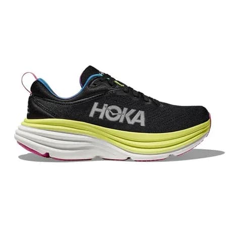 Tênis Hoka Bondi 8 Citrus Glow 8.5B Preto Tam. 8.5B