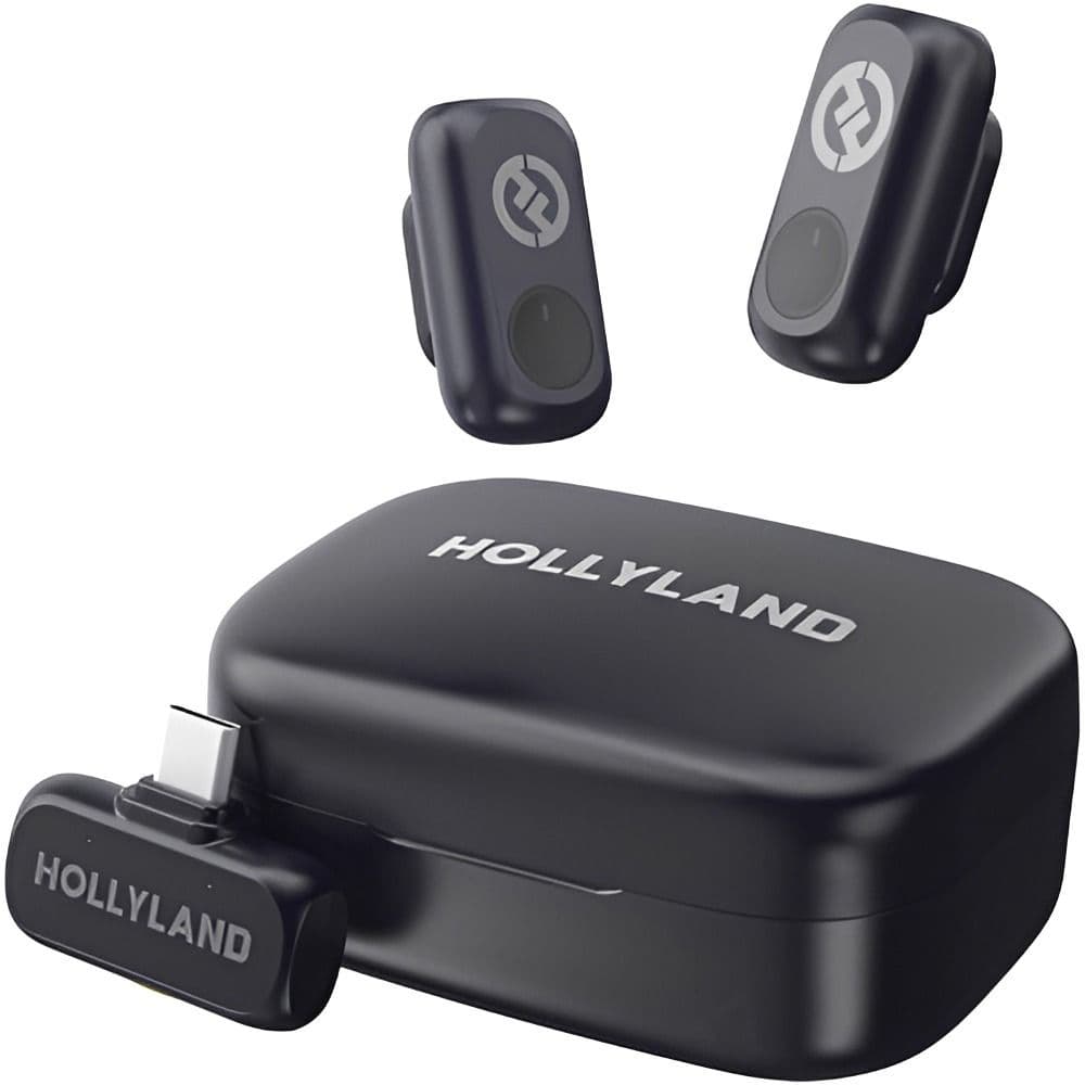 Microfone Hollyland Lark A1 Duo USB-C S.gray