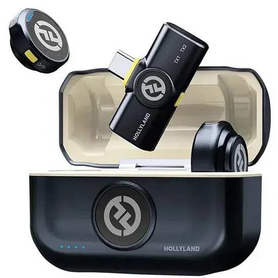 Microfone Hollyland Lark M2 Tipo C Black