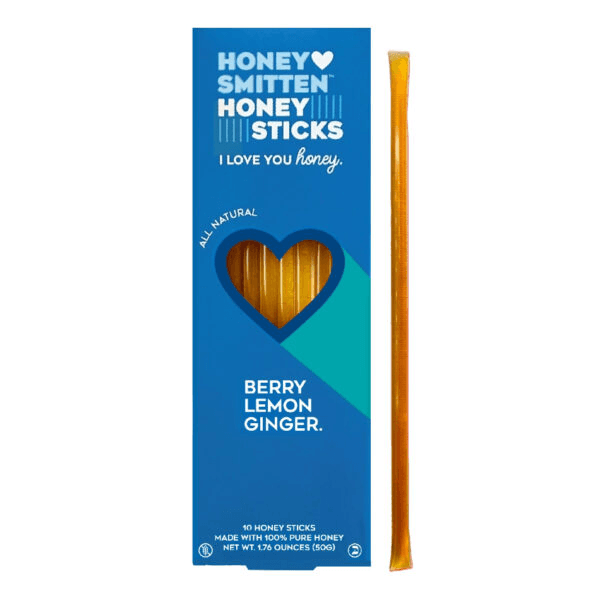 Honey Smitten Palitos de Miel Lemon Berry Ginger 50G