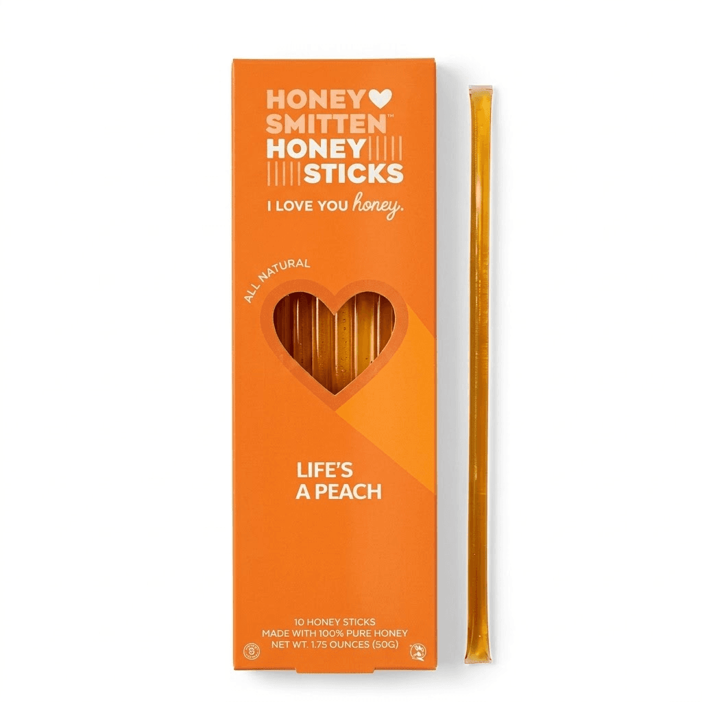 Honey Smitten Palitos De Miel Life's A Peach 50G