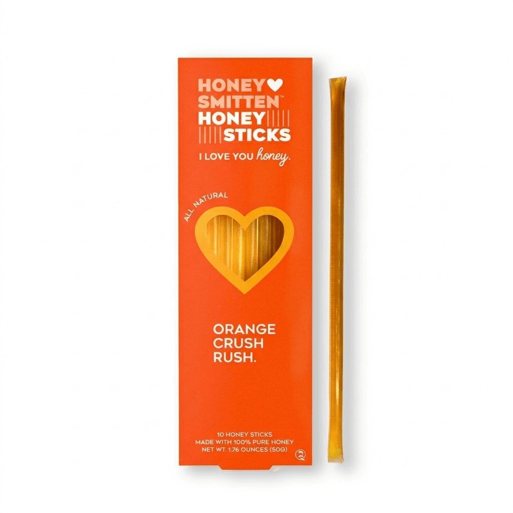Honey Smitten Palitos De Miel Orange 50G