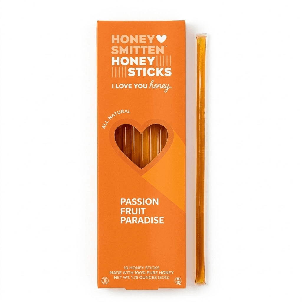 Snacks Honey Smitten Palitos De Miel Passion Fruit Paradise 50G