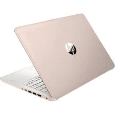 Notebook Hp 14-DQ6105DX Celeron N150 4/128GB Rosa Claro Dourado