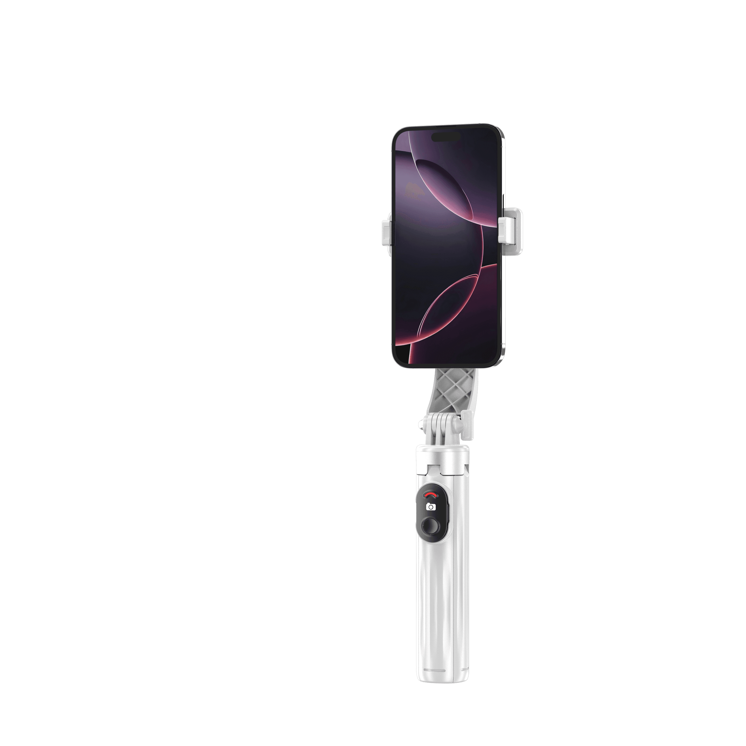 Tripé Hrebos Baston Selfie Mini If-104 Premiun C/tripode (Anatel) Branco