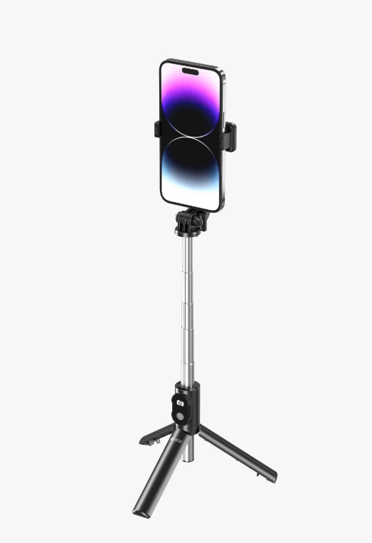 Tripé Hrebos Baston Selfie Mini Su-106 C/tripode (Anatel) Black