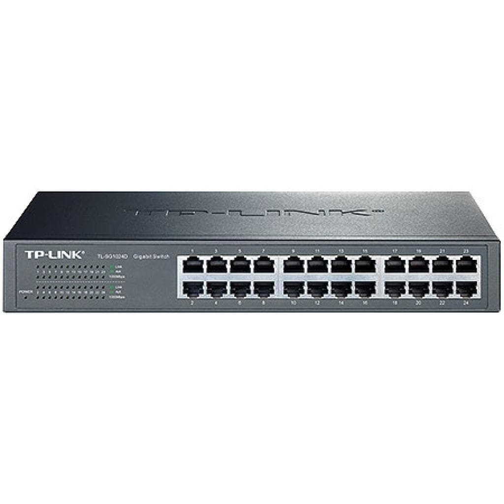 Switch Tp-Link Tl-SF1024D 24 Portas 10/100 Rackmount