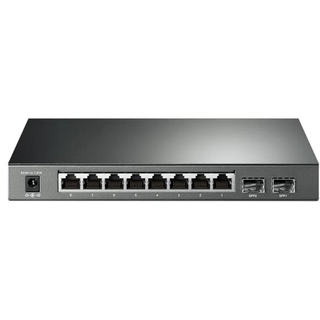 Switch Gerenciável Tp-Link Tl-SG2210P Gigabit 8 Portas Poe 2 Sfp
