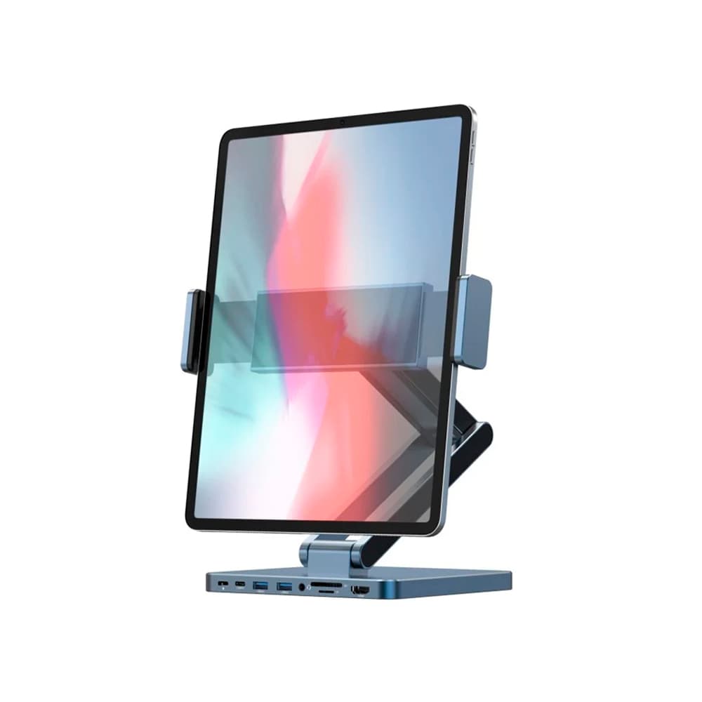 Hub 8 Em 1 Wiwu Ah801 para iPad Cinza