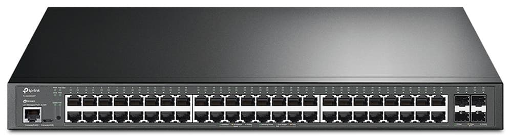 Switch TP-Link Tl-SG3452XP 48X Gigabit e 4X 10GE Sfp+ L2+ com 48X PoE+