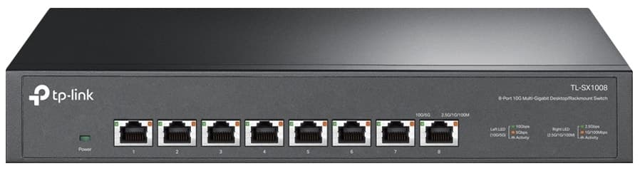 Hub Switch TP-Link Tl-Sx1008 Desktop 8 Portas 10/100/100Mbps
