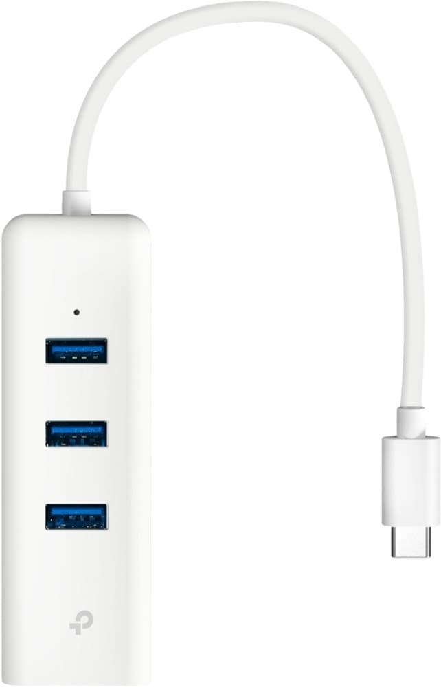 Hub USB-C Tp-Link UE330C Ethernet Gigabit 4 Portas / 3 USB 3.0 / 1 RJ-45