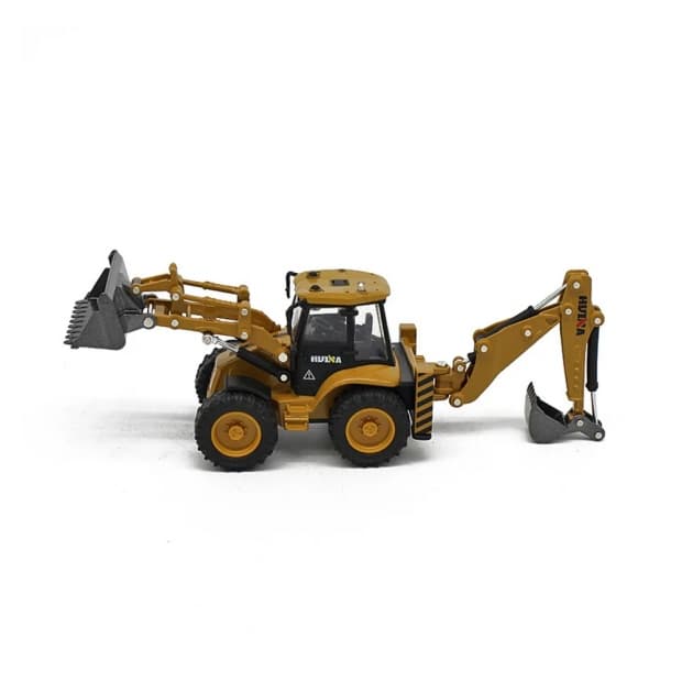 Miniatura Huina 1/50 Metal Retroescavadora 1704