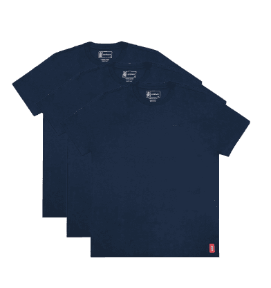 Camisetas Hydrant Th00009 Pack 3 Azul Xl