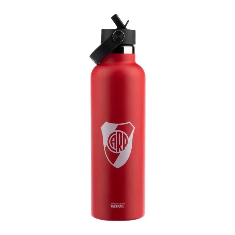 Garrafa Térmica Hydrate River Plate 710ml Vermelho