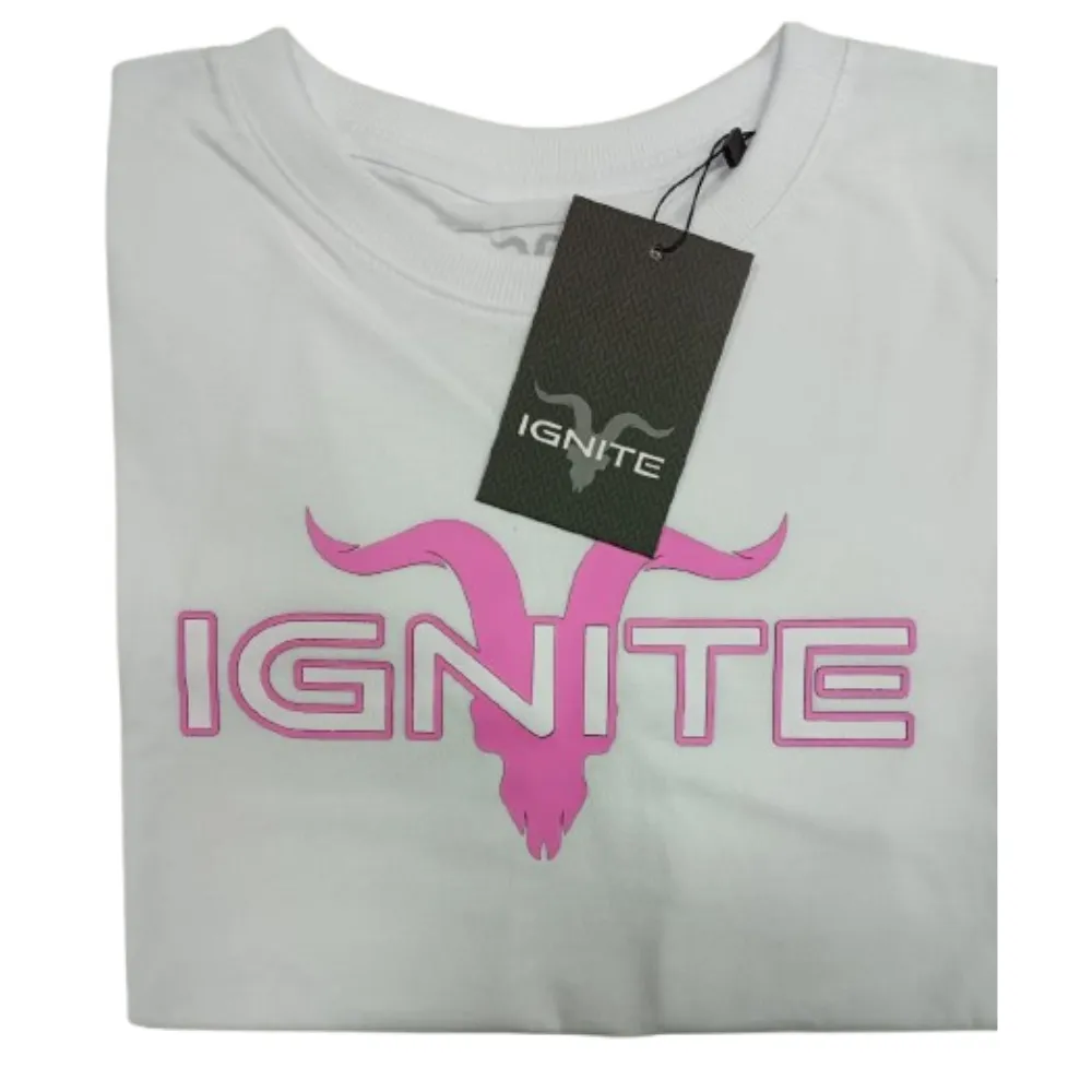 Ignite Remera Cropped Femenino 62003 (t)g Blanco