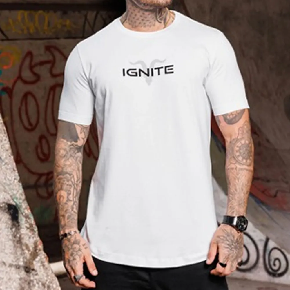 Ignite Remera Long Ign Trx Masculino 63002 (t) G Blanco