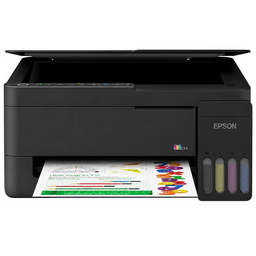 Impressora Multifuncional Epson L3350 EcoTank Wi-Fi Bivolt - Preto