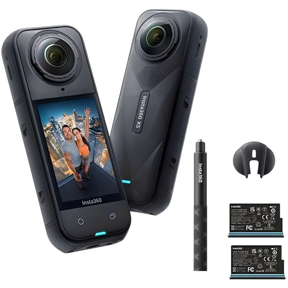 Câmera de Ação Insta360 X5 Action Cam Cinsaaha 8K Starter Bundle X534