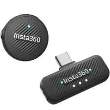 Microfone Insta360 Mic Air Black