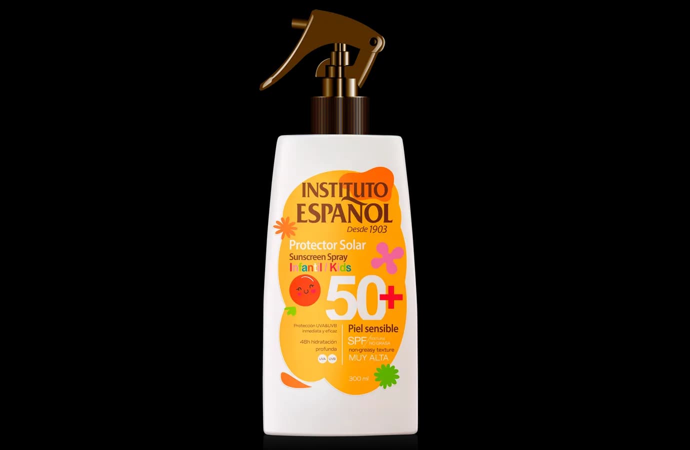 Protetor Solar Spray Kids 50 Spf 300ml Instituto Espanol