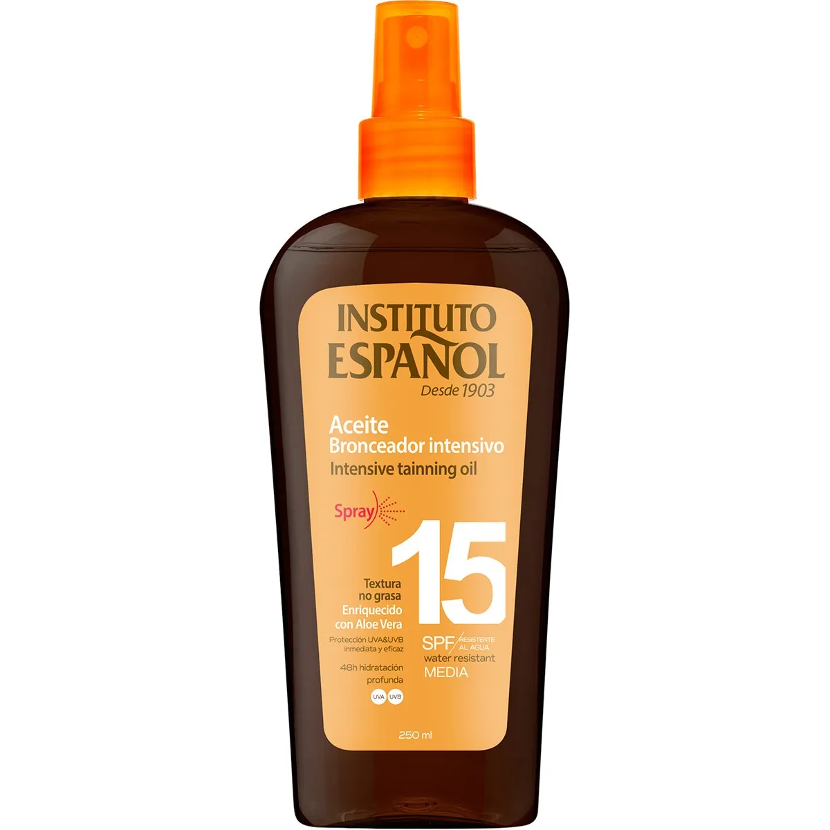 Proteção Solar Instituto Español Aceite Solar Spray Spf15 250ml