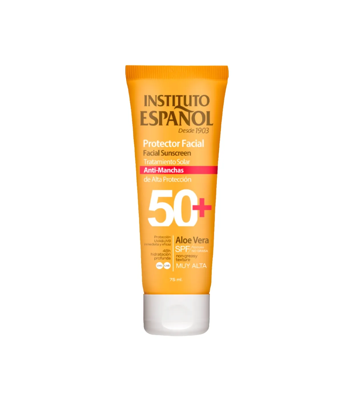 Proteção Solar Instituto Español Protetor Solar Facial Spf50+ Anti Manchas 75ml