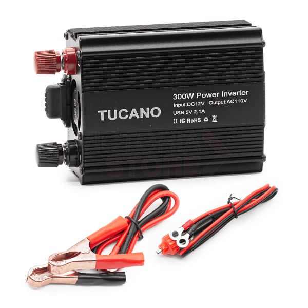 Inversor de Tensão Tucano Power Inverter 300W 12V/220V Preto