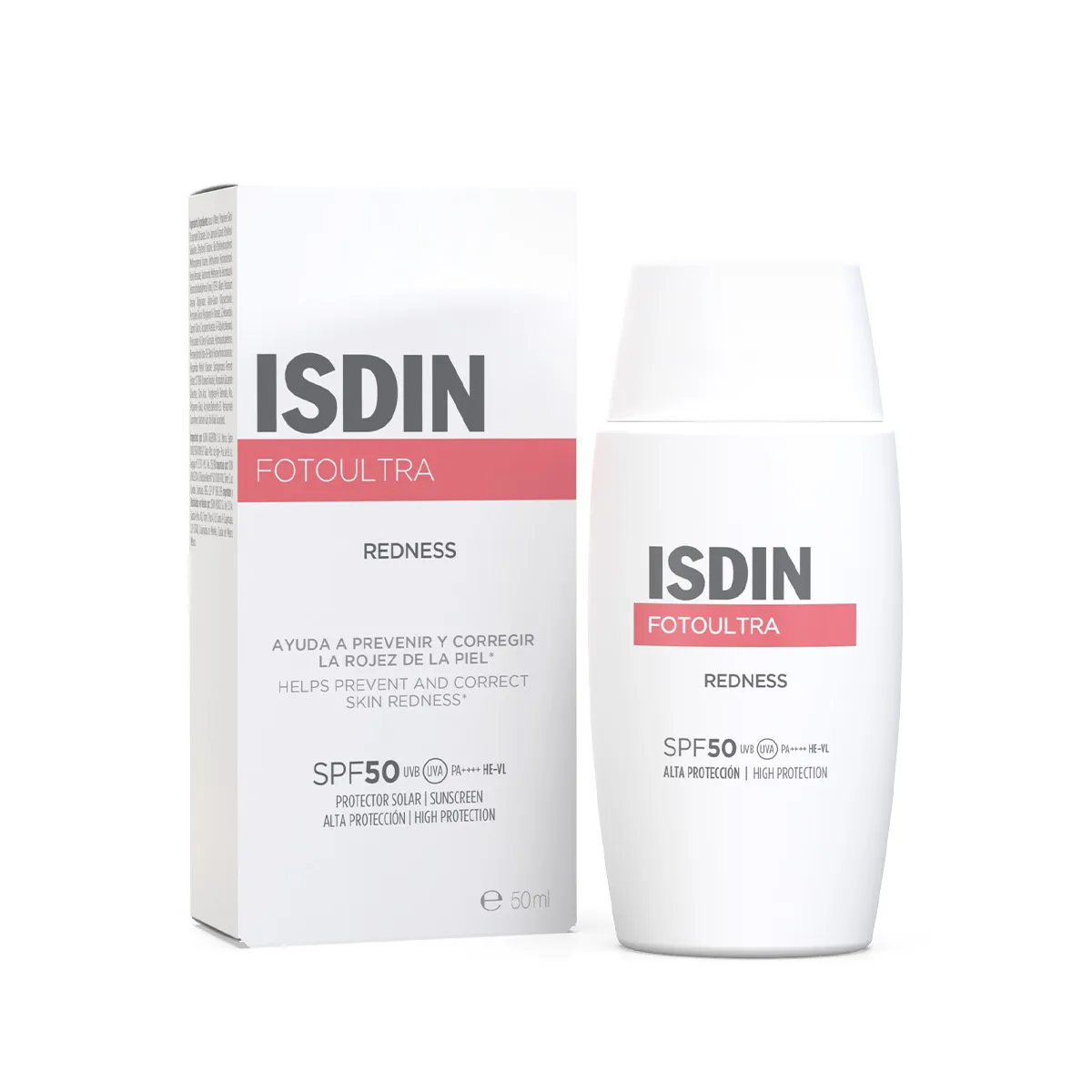 Protetor Solar Isdin Fotoultra Redness Spf50 50ml