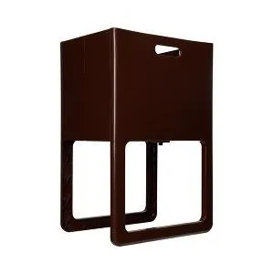 Cesto de Roupa Iseto Marrom Montável 8K