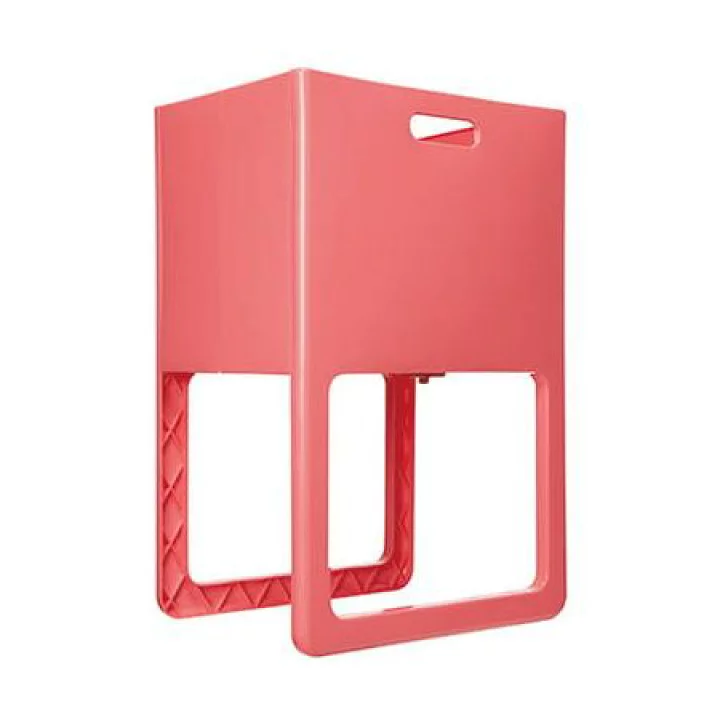 Cesto de Roupa Iseto Montável 8KG Rosa