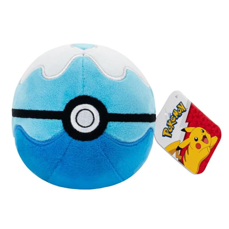 Pelúcia Pokémon Jazwares Pokebola Dive 5"