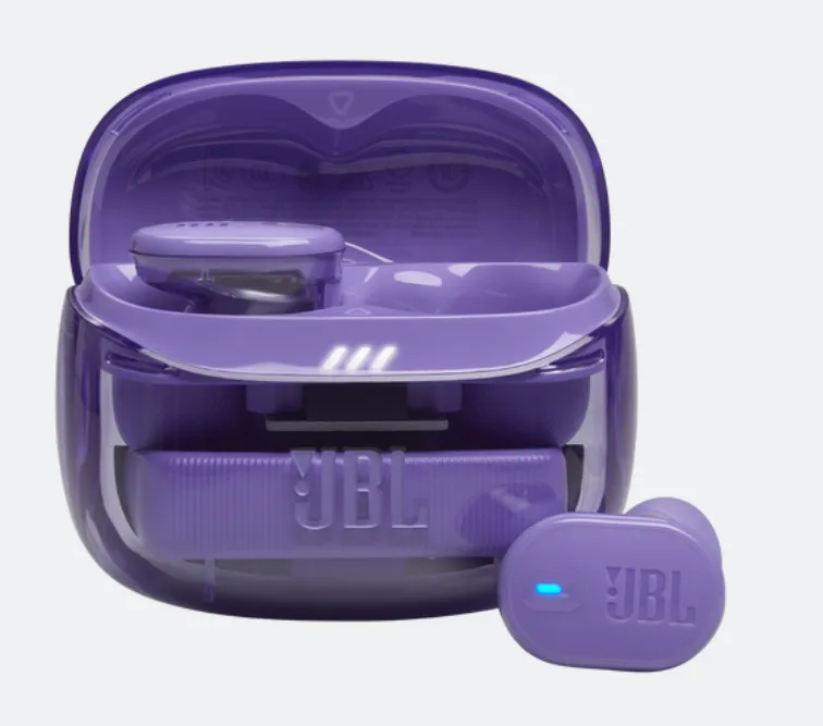 Fones de Ouvido Jbl Tune Buds 2 Tws Ghost Bluetooth Roxo