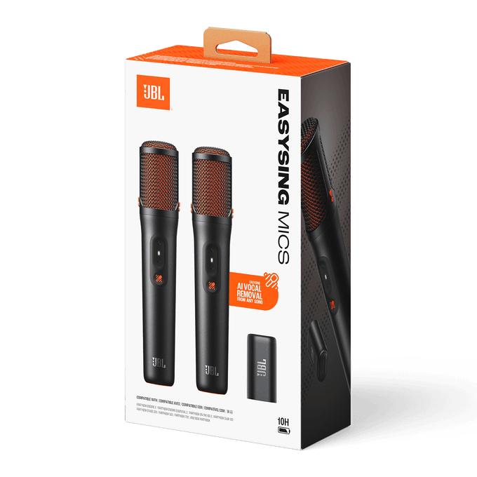 Microfone Jbl Easysing Mics Wirelees Mic 2UN