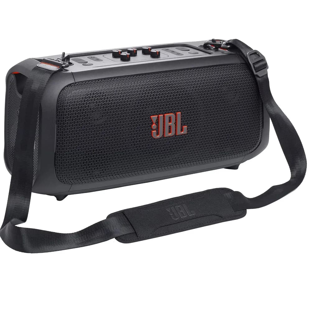 Caixa de Som Jbl Party Box On The Go Essential C/micro Bivolt Black