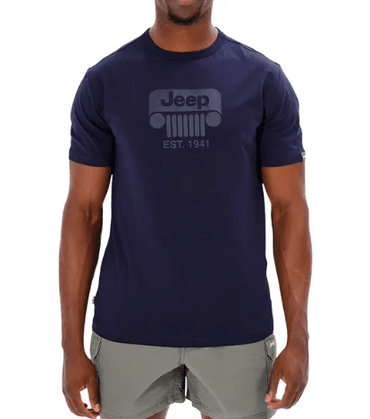 Camiseta Jeep Jms25038 Navy (T) L
