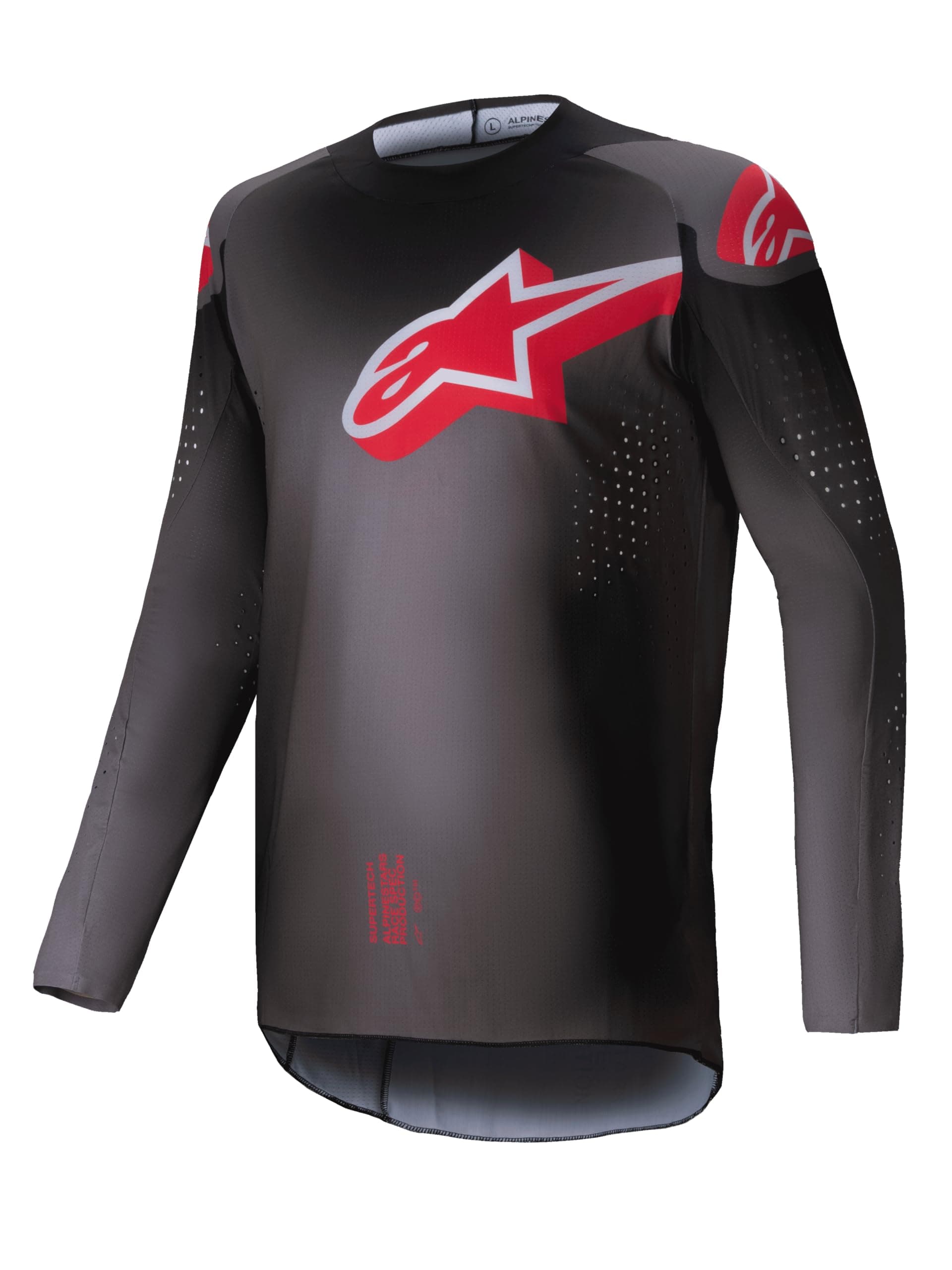 Jersey Alpinestars Sprtech Lipan Smoke Bght Vermelho / M