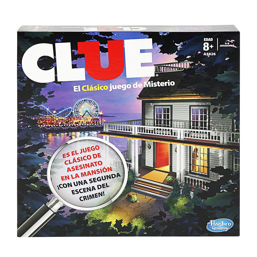 Jogo de Mistério Hasbro Clue A5826