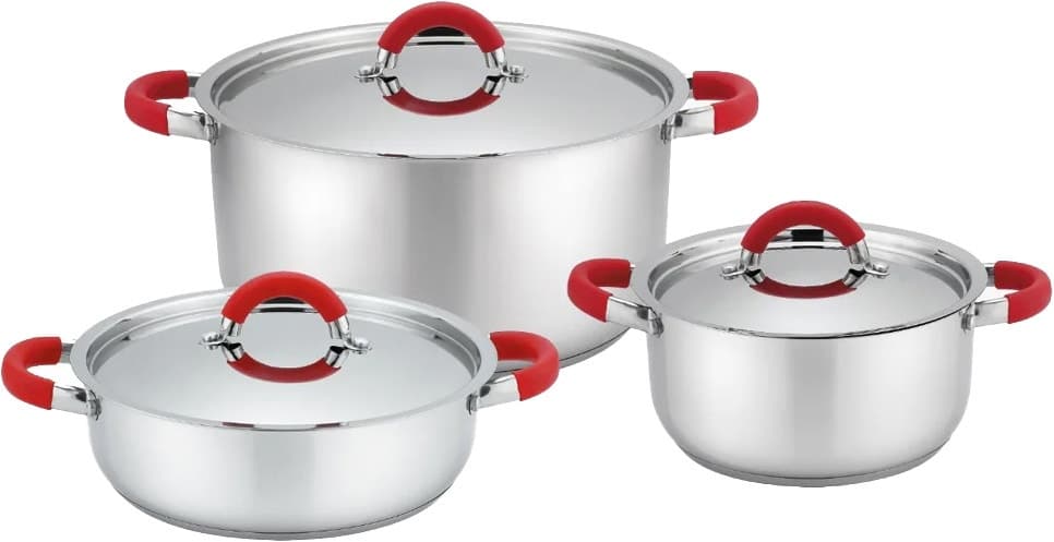 Jogo de Utensílios de Cozinha Doral Kitchen Nizza - Aço (6 Pçs)