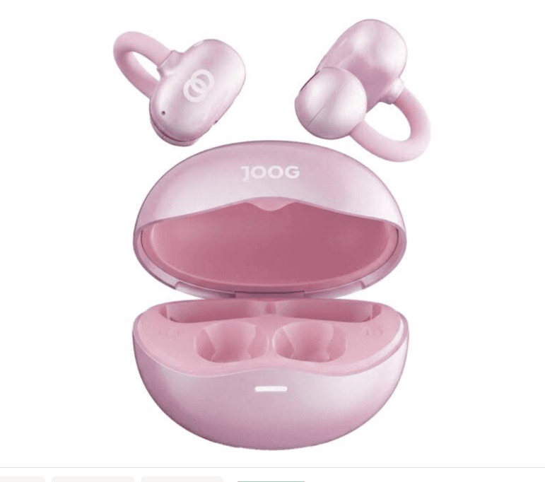 Fones de Ouvido Joog Earbuds H33 Rosa (Anatel)