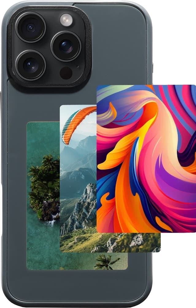 Capa Joog NFC Photo Case Npc1 Preta para iPhone 16 Pro Max